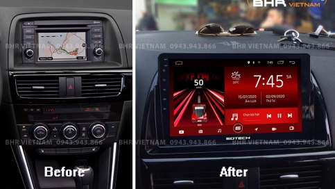 Màn hình DVD Android xe Mazda CX5 2013 - 2016 | Gotech GT8 Max